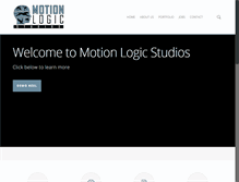 Tablet Screenshot of motionlogicstudios.com